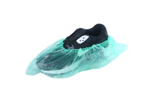 Economical Disposable PE Shoe Covers, 100 Pcs Per Bag, Waterproof & Dustproof
