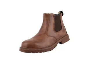 Men's High-Top Work Boots Steel Toe Caps Anti-Smash Anti-Puncture Four Seasons Tendon Covers Labor Protection Safety Shoe Covers