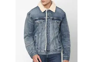 Best Quality All Colors & Sizes Men's Denim Jacket New Design Cheap Price Inner Lining Fleece Men's Jeans Jacket