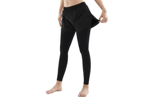 Yoga Pants New 2-in-1 Lightweight Stretch Gym Pants Women Quick Dry Wearing Tight Running Gym Yoga Pants