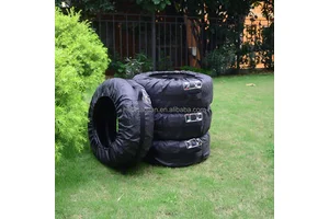 Wholesale Car Tire Protective Cover Oxford Fabric Dustproof Waterproof Spare Tyre Cover Snow Tire Protective Storage Bag