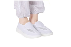 New Design Clinic Safety Dustproof Anti-static Energy Absorbing Antistatic Shoe Cover Esd Pvc Shoes