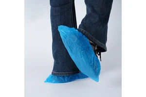 PP Non-Woven Disposable Cleanroom CPE Shoe Covers Medical Safety Product for Hospital Use