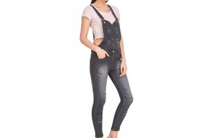 Best Quality Women's Denim Dungaree Overalls Jumpsuit Skinny Casual Eco-Friendly Breathable Custom Made Wholesale