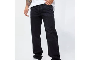Custom Print Men's Denim Pants High Quality Cotton Light Washed Plus Size Jeans Pant for Men