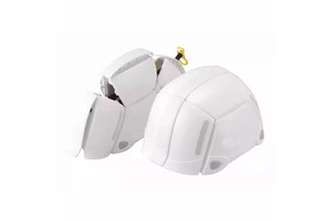 Abis Safety Foldable Helmet With Pp/pe/abs Material For Emergency Disaster Prevention High Altitude Use 54-61cm Size
