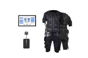 EMS Muscle Workout Body Training Suit Burn Fat Bodybuilding Gym Fitness