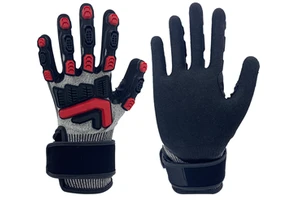 YOUGAIN YG-TPR019 ANSI A5 TPR Anti-Impact Protective Nitrile Safety Gloves Comfortable for Heavy Work Level 5