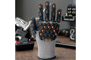 Industrial Heavy Duty Work Breathable Gloves Anti-Cut A6 Anti-Impact Level 3 Anti-Slip Gloves for Work Protection