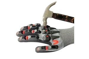 TPR Pro Safety Industries Gloves Oil And Gas Heavy Duty Anti Cut Anti Impact Safety Machine Gloves