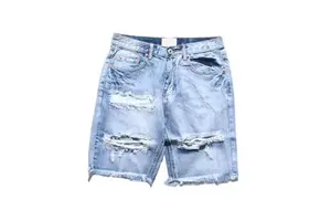 2025 Customized High Quality Summer Denim Shorts Male Jeans Men Short Jeans Regular Fitness Jeans Men Shorts