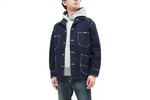 Trendy Unisex Coated Camouflage Denim Jacket-Spring Season Vintage Style Waterproof & Customizable High Quality