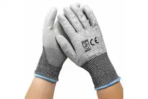 SONICE Best Seller Level 5 HPPE Nitrile Anti-Cut Stab Proof Gloves CE/EN388 Certified Anti-Slip Protective Safety Gloves