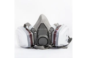 Great Quality Personal Protective Equipment Half Face Gas Mask for Painting Using