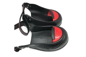 Ultra-Light Adjustable Velcro Visitor Shoe Covers with Wear-Resistant Anti-Slip Hydrocarbon Aluminum Alloy Toe Caps