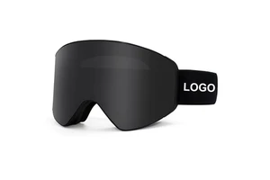 Ski Goggles UV400 Protection Skiing Googles Snow Safety Anti-Fog Mirror Lenses OTG Magnetic Snowboard Safety Glasses Custom Logo