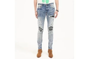plus size men's jeans for men breathable 100 % denim jeans good quality stylish breathable customized packaging men jeans