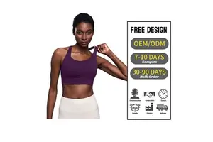 Active Stretch Yoga Top for Women Breathable Solid Sportswear