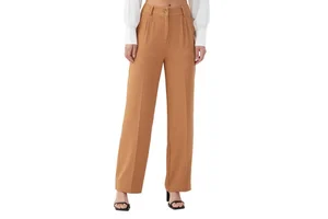New Spring Women's Wide Leg Fitness Wear Breathable Anti-Wrinkle Mid Waist Elegant Long Trousers 2022 New Arrival