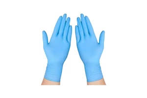 Disposable Nitrile Gloves Acid-Alkali Resistant Waterproof Latex Oil-Proof for Industrial Maintenance Labor Safety Protection