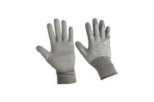 Durable Repair HPPE Anti-Cut Cut Resistant Safety Gloves Puncture Tear Resistance ANSI/ISEA Level 5 EN388 Coup Test 5 PU Gloves