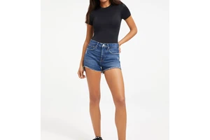 Adult High Waisted Women Denim Spandex Tight Jeans Shorts Sexy Women Denim Shorts for Ladies