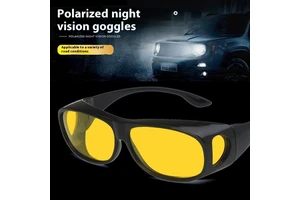 High Quality Yellow Lens Outdoor Night Vision Glasses Anti Glare Day Driving Glasses Goggle Sunglasses Night Vision Glasses