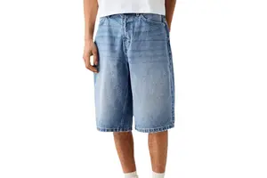 Factory Wholesale Made of High-quality Denim Men's Casual Shorts