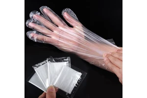 Factory Price Disposable PE Gloves Individually Packed Plastic Food Grade Gloves Disposable Gloves Factory
