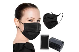 Disposable 3-Layer Non-Woven Melt-Blown Protective Face Mask Fashionable Medical Mouth Cover