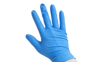 Disposable Nitrile Safety Gloves - Powder Free Latex Free Safety Gloves for Food Service/Healthcare/Industrial 100 Pieces