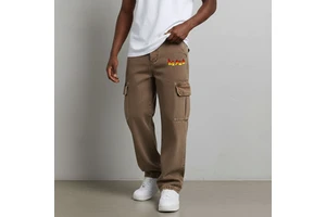 OEM Custom Plus Size Men's Straight Jeans High Street comfortable Casual Wide Leg Denim Trouser 100% Cotton men's denim pant