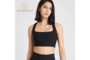 Crop Top Running Work Out Fitness Sport Athletic Training Comfortable Yoga Bra for Women