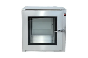 New Dynamic Stainless Steel 304 Clean Room Pass Box HEPA Filter CE Certified Modular Design 600x600x600mm for Industrial