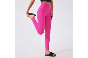 High Waisted Yoga Leggings Full Length Compression Butt Lifting Seamless Squat Proof Workout Pants For Women Fitness & yoga Wear