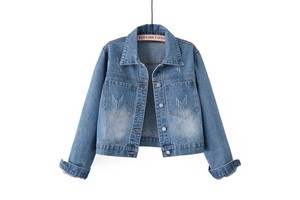 Wholesale Women Casual Denim Jeans Jackets Fashion Style Denim for Ladies