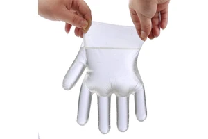 Household Disposable Gloves Food Grade PE Film Sanitary Gloves Kitchen Gloves