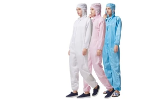 Customized Suit Lab Coats Waste Cloths Cleanroom Tyvek Suits Esd Apron Suppliers Antistatic Coverall