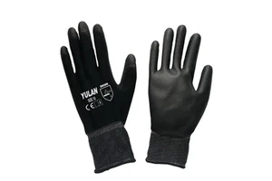 Yulan DPU101 13G Seamless Nylon PU Coated 4121 Safety Labor Work Glove