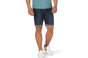 Premium Denim Shorts for Men with Distressed Vintage Style