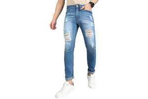 High Quality Regular Fit Men's Straight Jeans Denim Low Price Outdoor Breathable Eco-Friendly Polyester/Cotton Wholesale