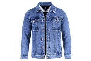 Fall 2026 Men's Solid Color Lapel Single Breasted Denim Jacket High Quality Loose Plus Size Fashion Casual Jacket