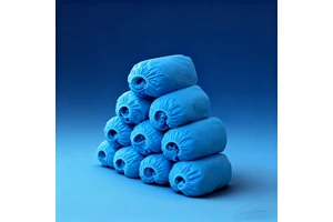 High Quality Medical Safety Nonwoven Cap & Shoe Cover Wholesale Factory Price Great Value with Materials PP CPE PE