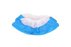 Disposable Anti-Dust Blue Safety Shoe Covers Non-Woven PE Plastic CPE Cleanroom Product Polypropylene Shoecover