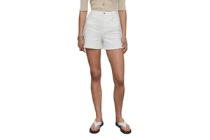 OEM Wholesale Women's Distressed Raw Hem Denim Shorts High Waist Casual Style Colored Washed Jeans For Summer