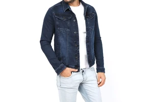 Top Quality Denim Jackets For Men's Casual Wear Oversized Denim Jackets Durable Men Denim Jackets