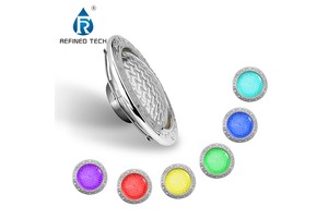 150FT Cord 10 Inch Pentair Intellibrite 5G Replacement LED Pool Light 316L Stainless Steel IP68 Color Changing RGB Fixture