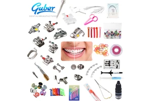 Guber Orthodontic Materials 3m Dentaire Chair Germany Radiovisiografo Dental Lingual Button For Teeth