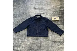 DENIMGUYS Men's Denim Jackets Casual Outwear Autumn Streetwear Zipper up Slim Fit Worker Jacket Coat