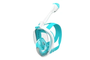 ET SC Model 180 Degree Full Face Waterproof Snorkeling Mask With Anti-Fog & Anti-Leak Design PC Lenses For Children & Adults